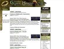 Tablet Screenshot of havens.theonering.net